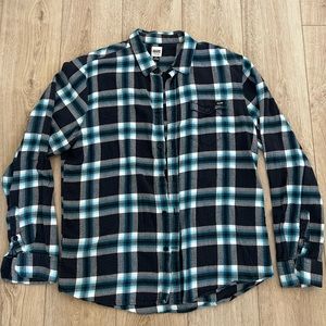 Volcom Long Sleeve Plaid Shirt